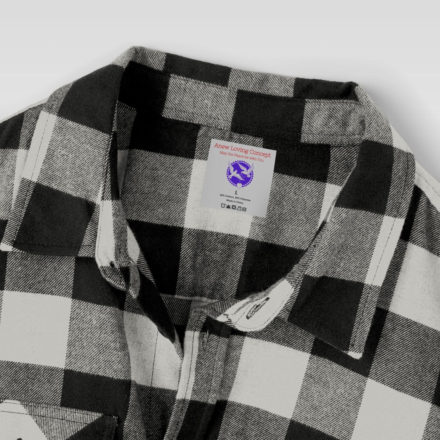 Bohemian Mountain Unisex Flannel Shirt