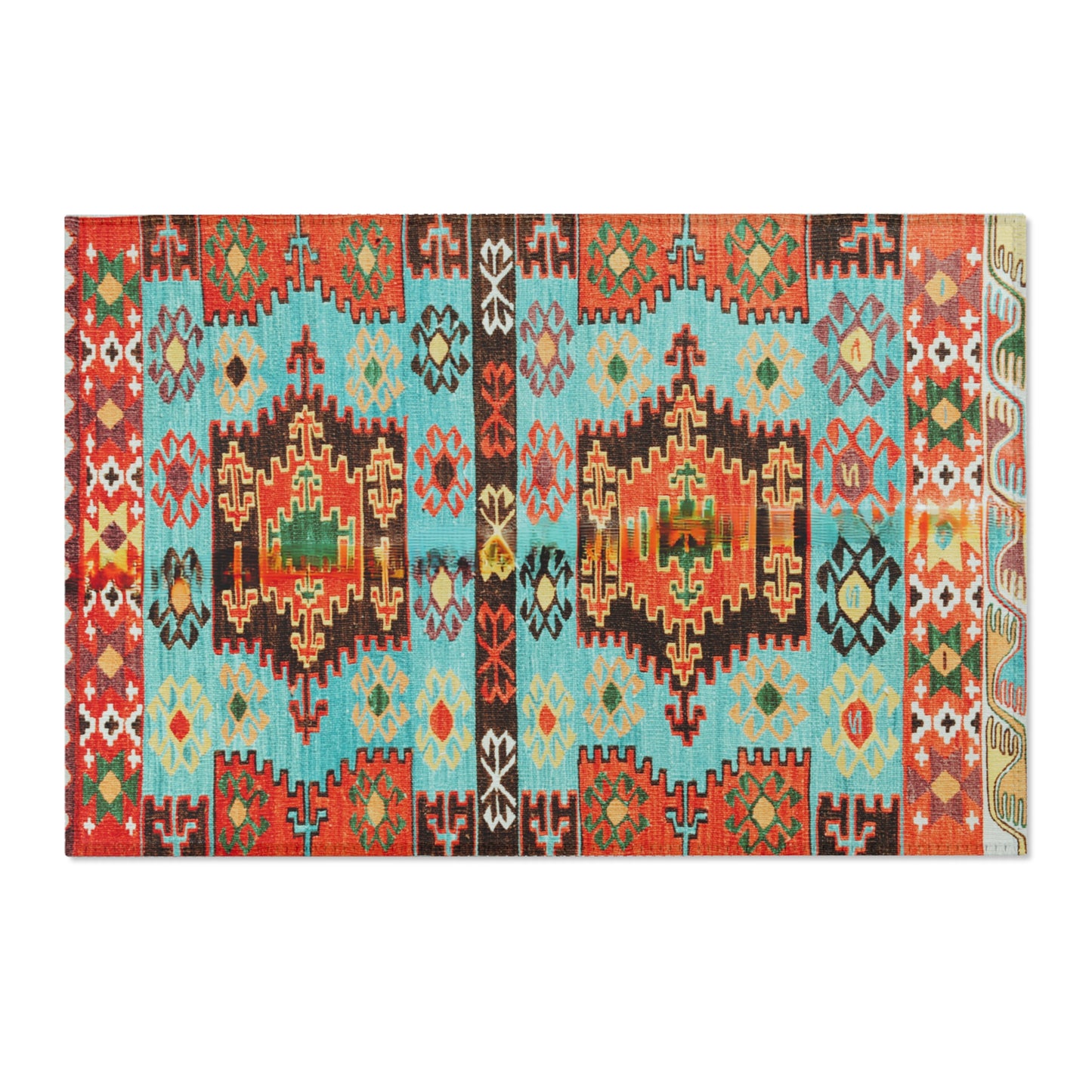 Ethnic Kilim Design Area Rug