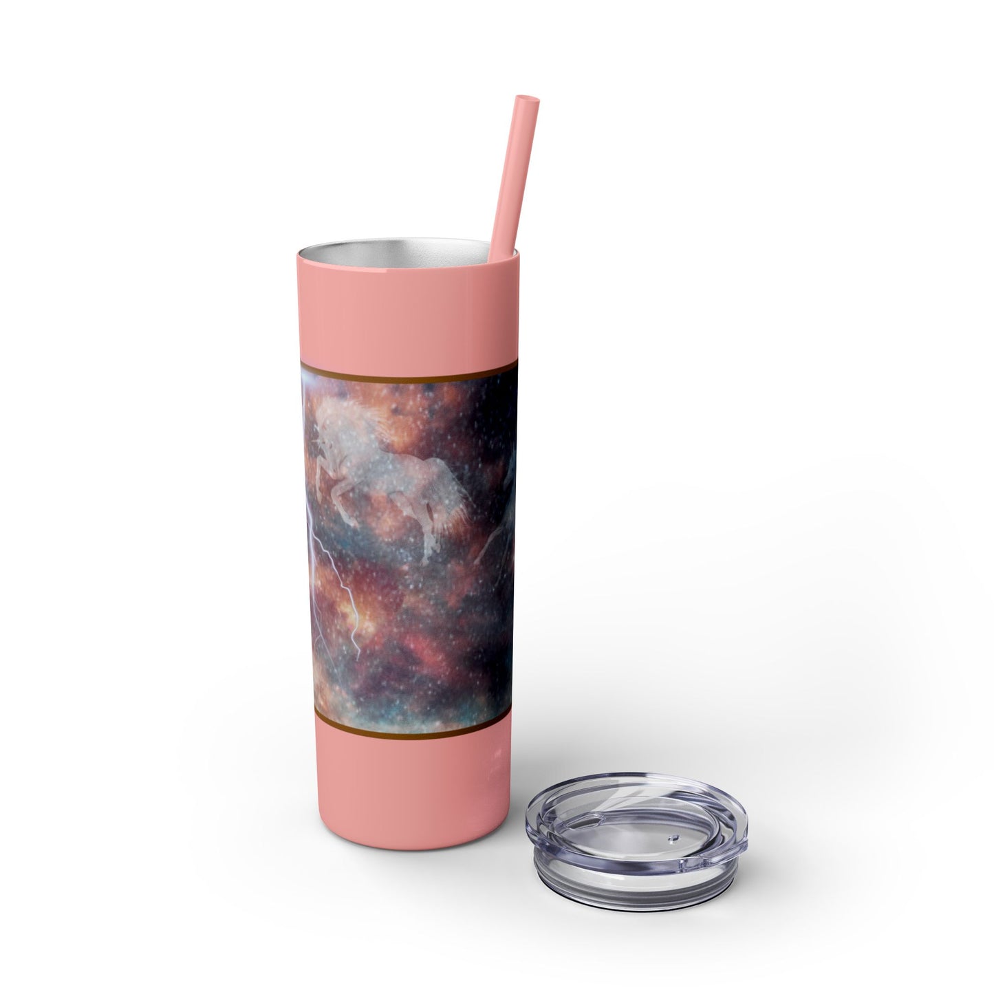 Skinny Tumbler with Straw, 20oz