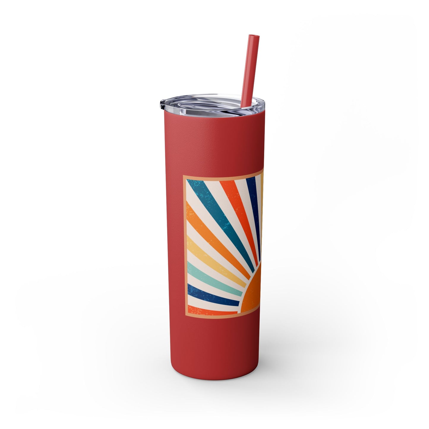 Skinny Tumbler with Straw, 20oz