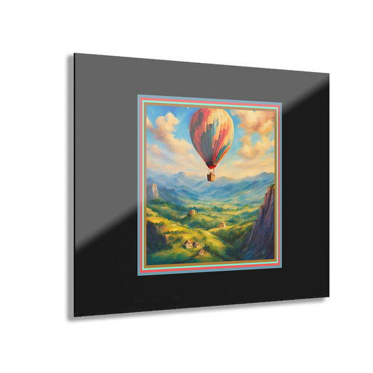 Parachute Acrylic Prints (French Cleat Hanging)