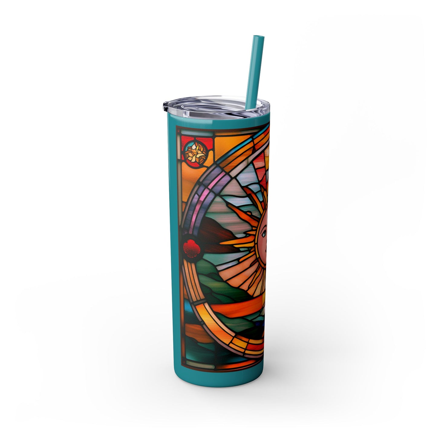 Skinny Tumbler with Straw, 20oz