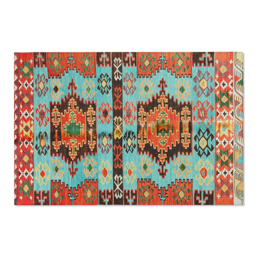 Ethnic Kilim Design Area Rug