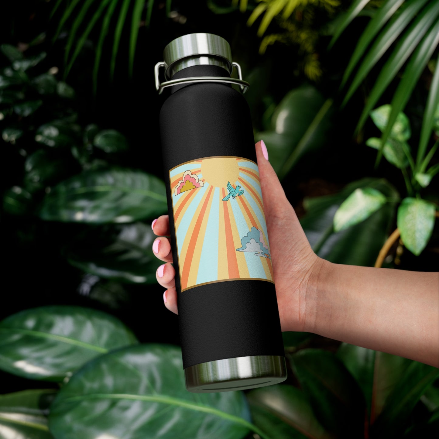 Copper Vacuum Insulated Bottle, 22oz