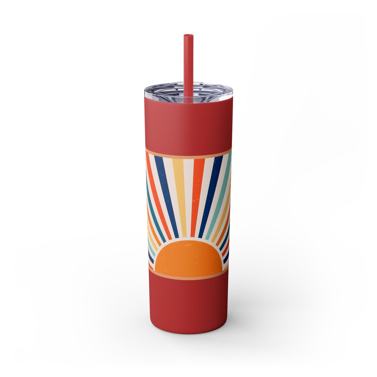 Skinny Tumbler with Straw, 20oz