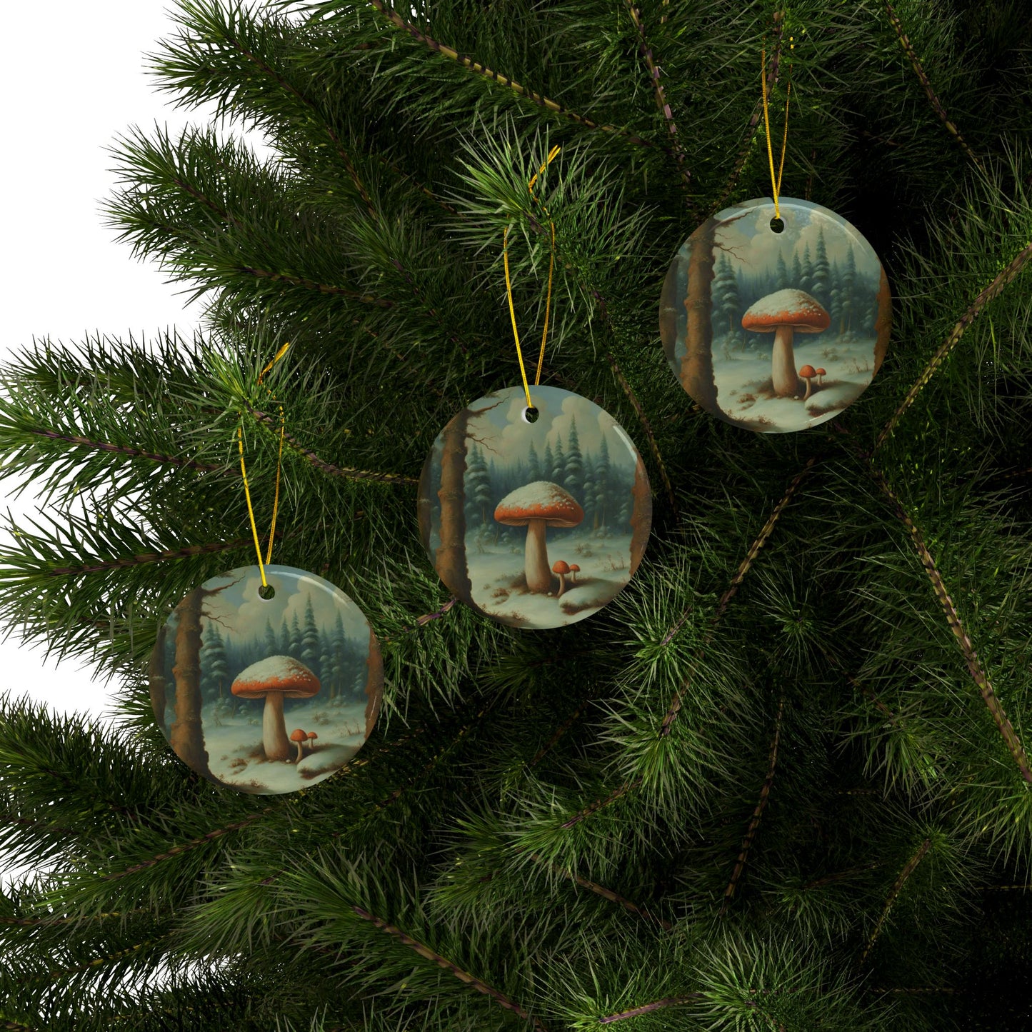 Ceramic Ornaments (1pc, 3pcs, 5pcs, 10pcs)