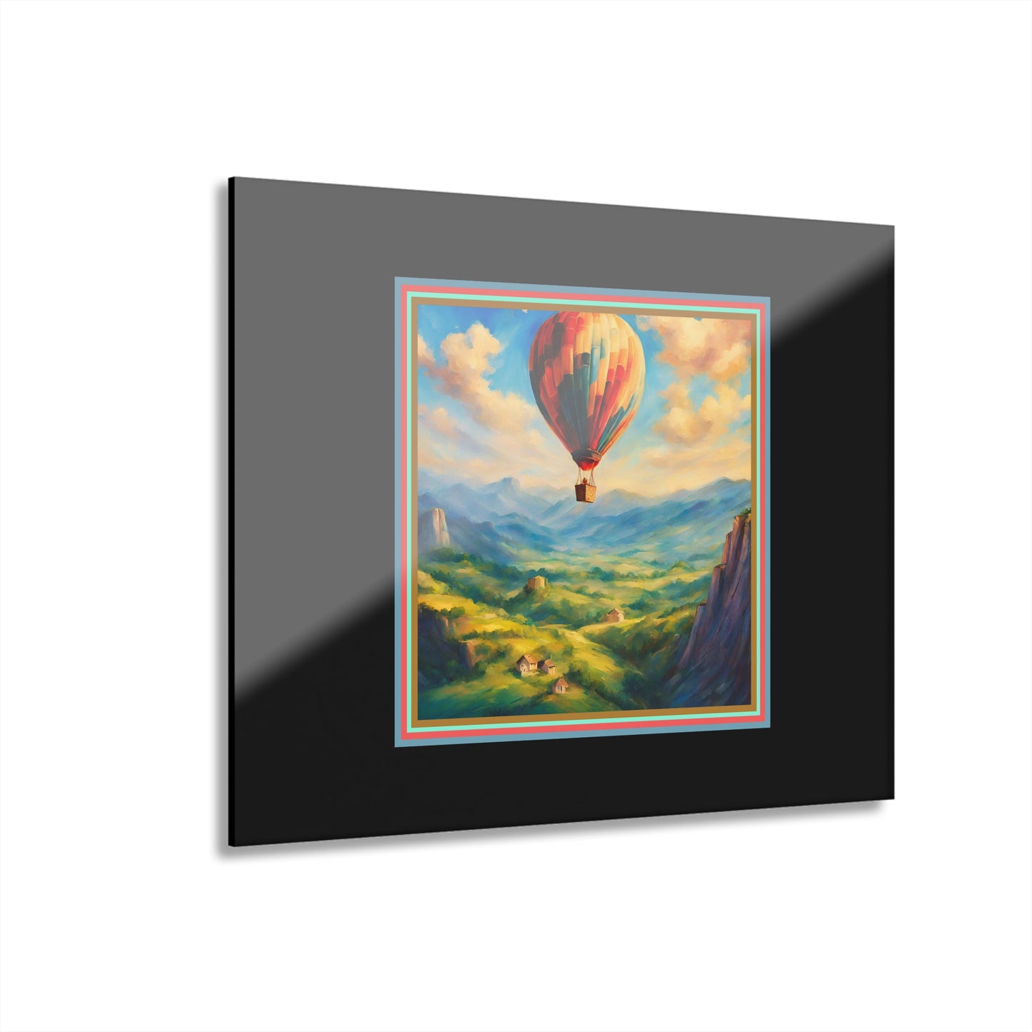 Parachute Acrylic Prints (French Cleat Hanging)