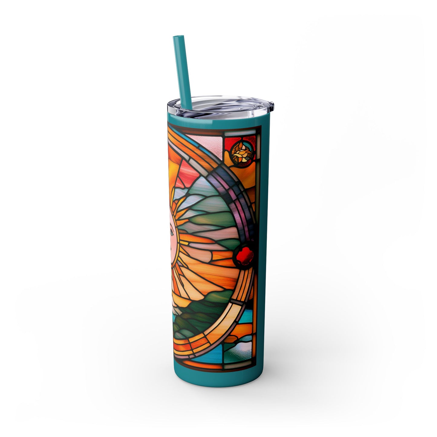 Skinny Tumbler with Straw, 20oz