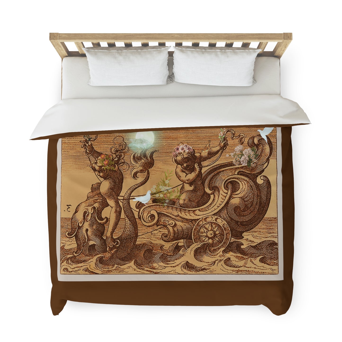 Angelic Mermaid Duvet Cover