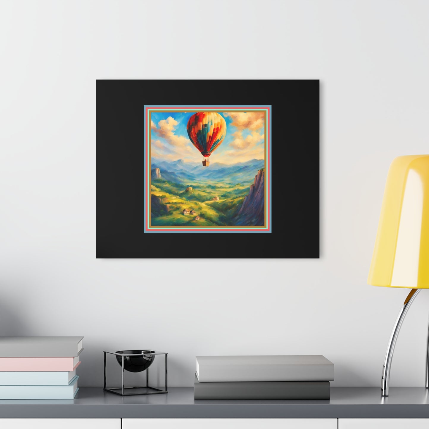 Parachute Acrylic Prints (French Cleat Hanging)