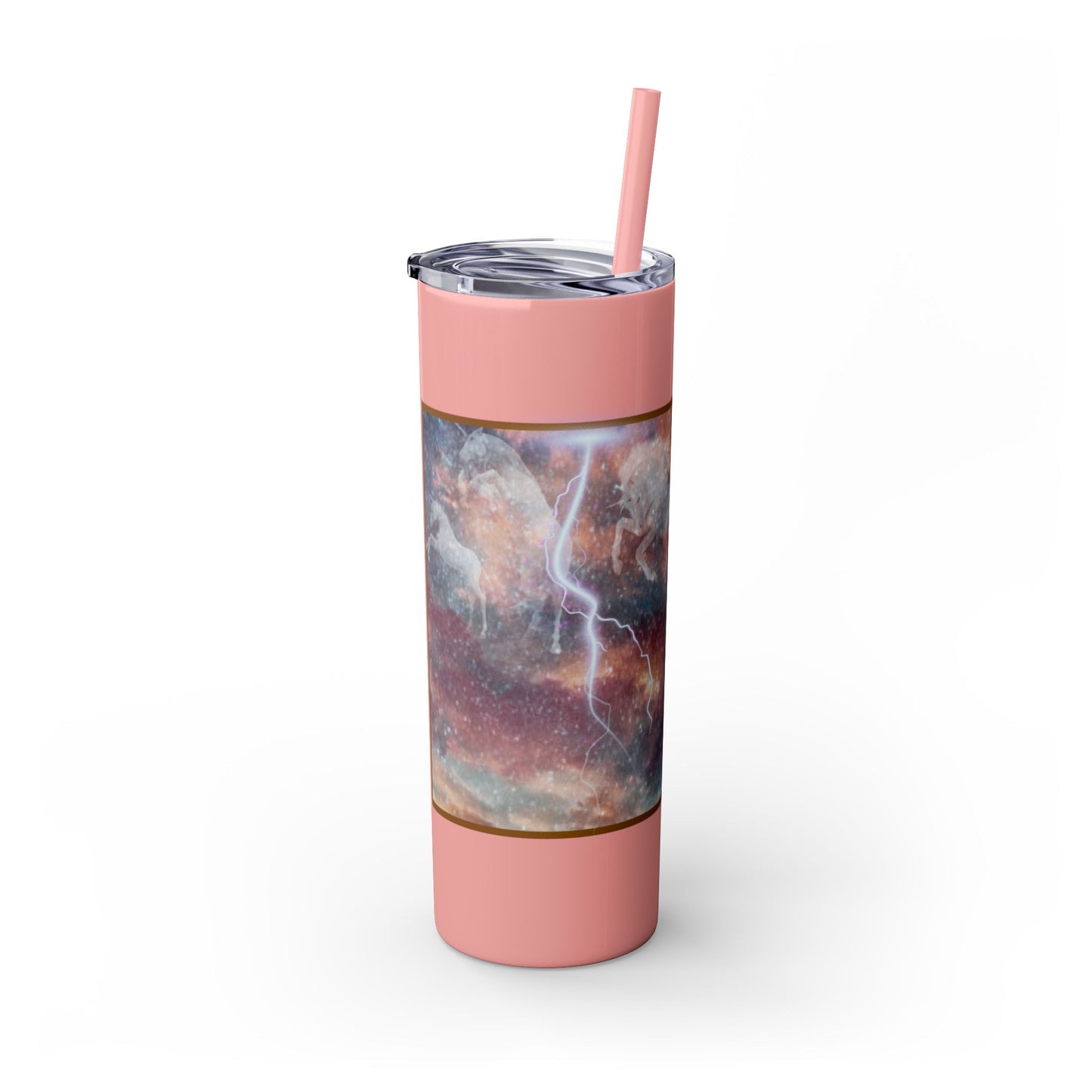 Skinny Tumbler with Straw, 20oz