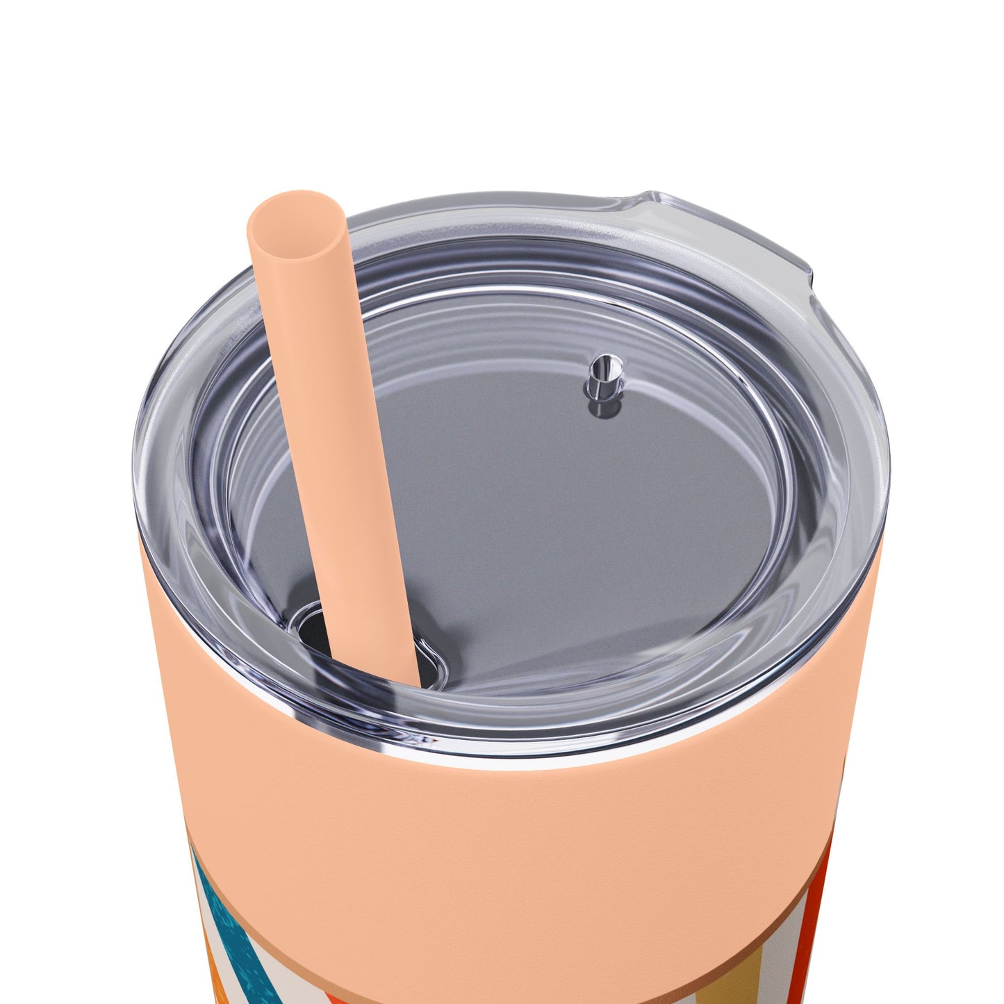 Skinny Tumbler with Straw, 20oz