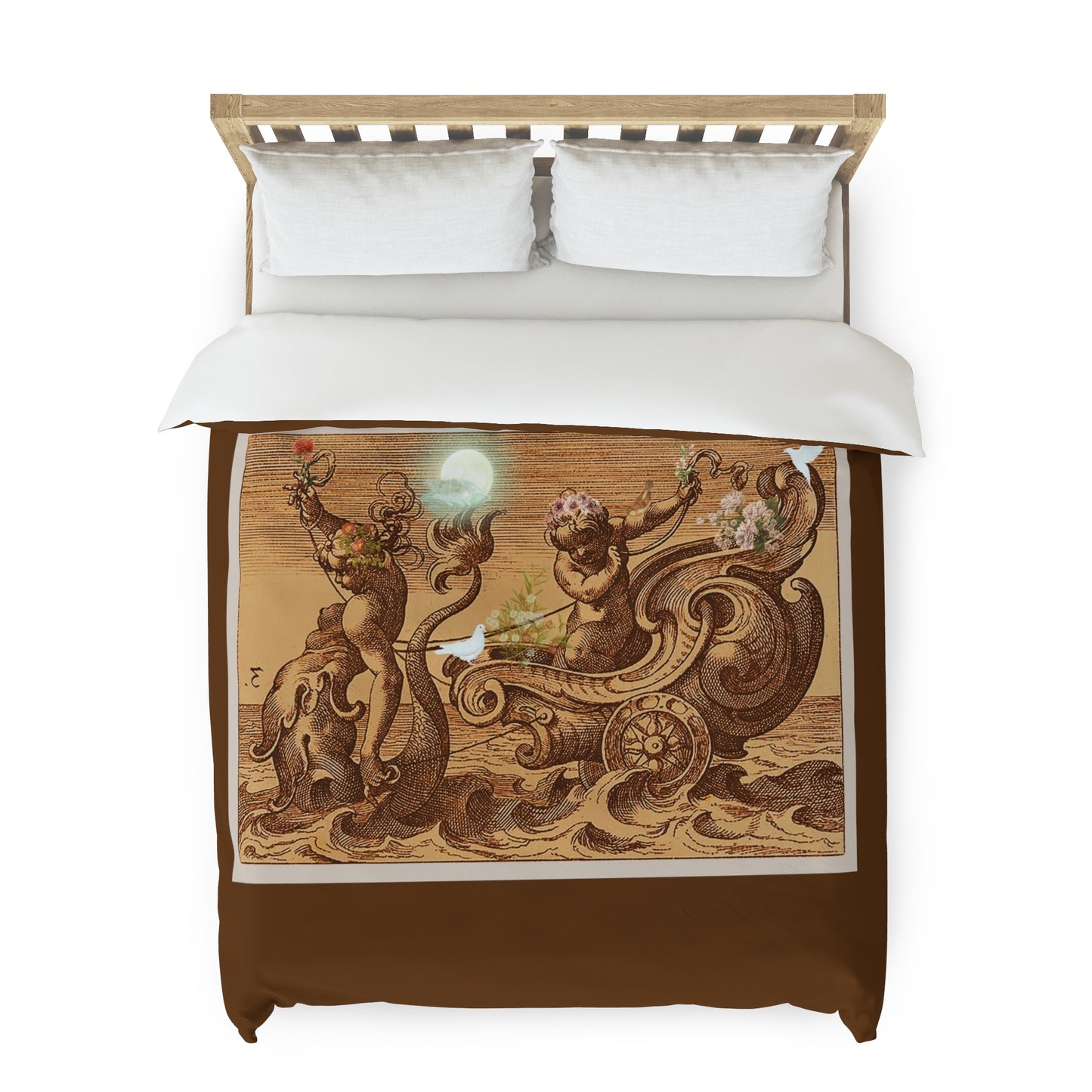 Angelic Mermaid Duvet Cover