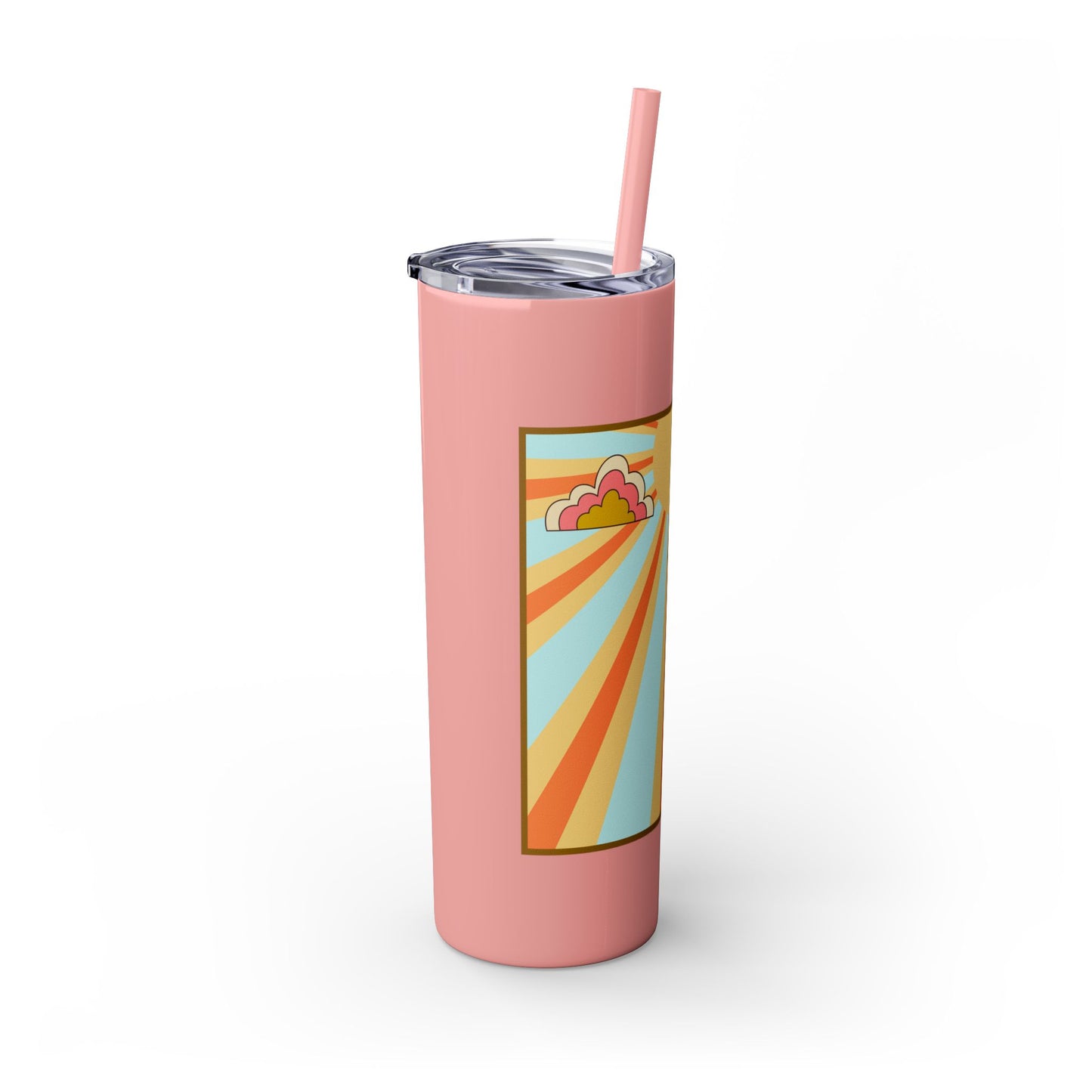 Skinny Tumbler with Straw, 20oz