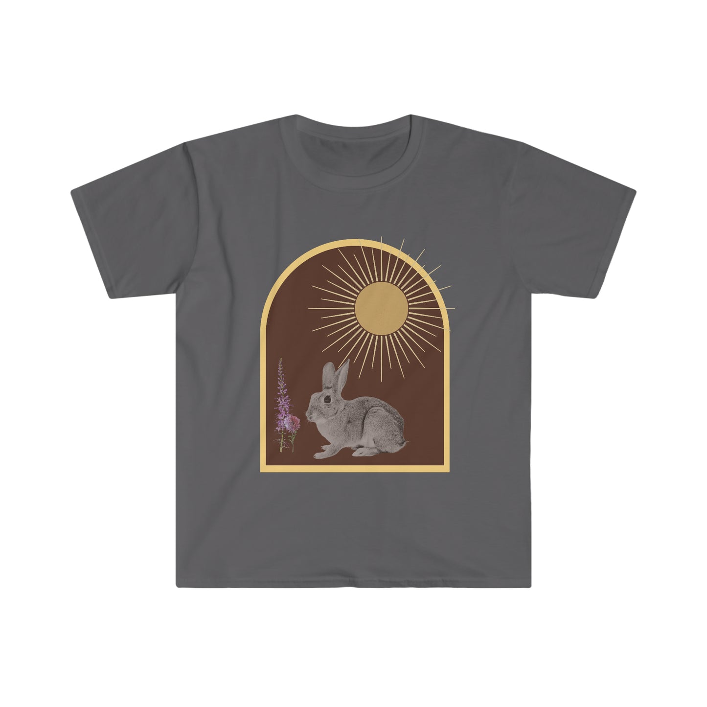 Rabbit Hare Bohemian Cottage Men and Women T-shirt 7 colors