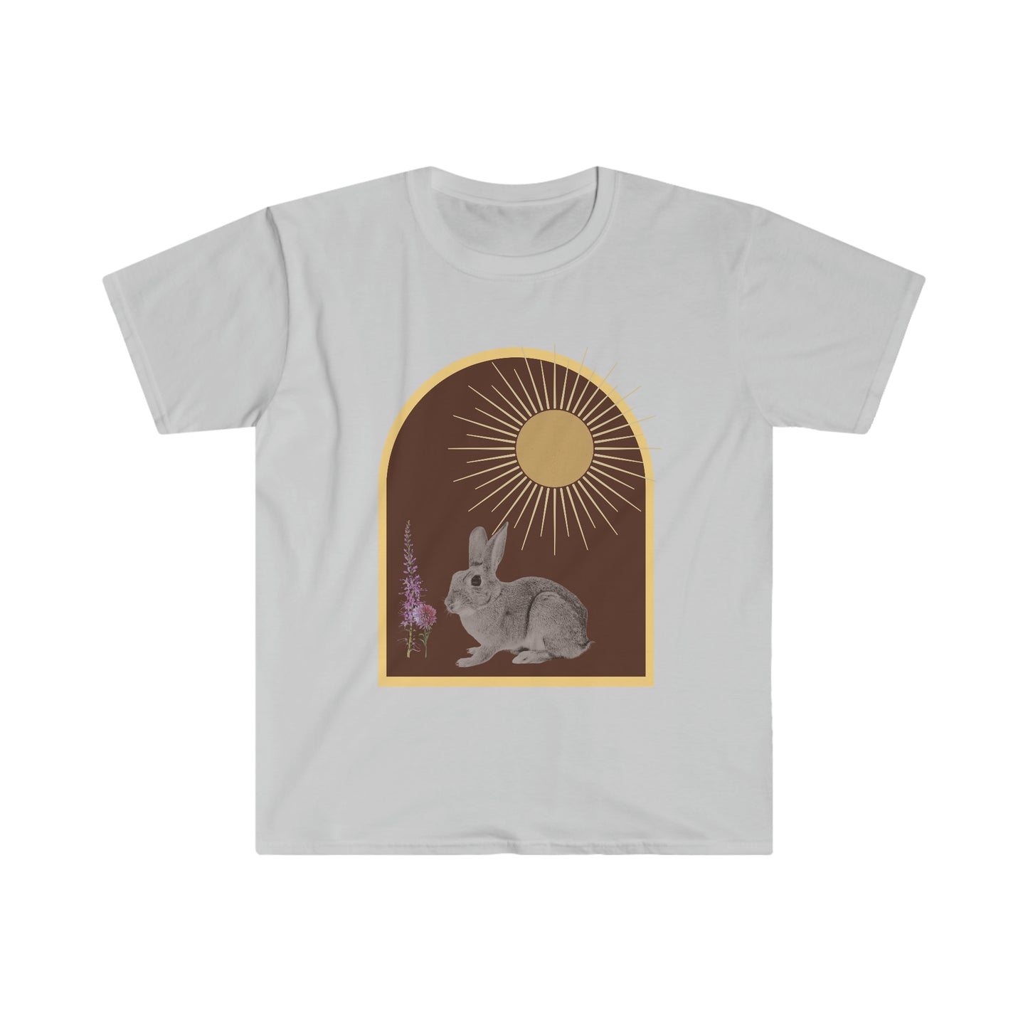 Rabbit Hare Bohemian Cottage Men and Women T-shirt 7 colors